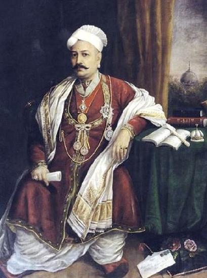 Raja Ravi Varma Sir T. Madhava Rao